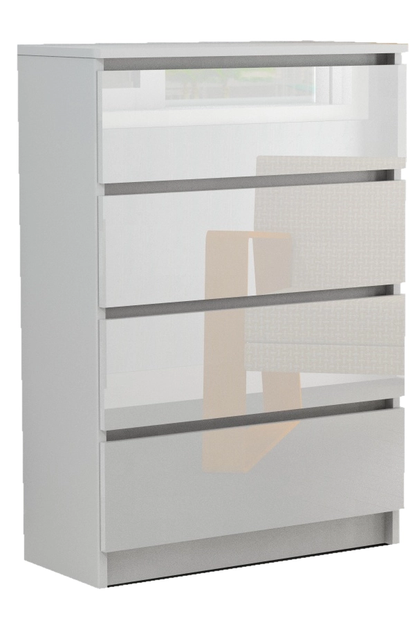 Komoda RICO 4s WYSOKI POŁYSK 70 cm AKRYL